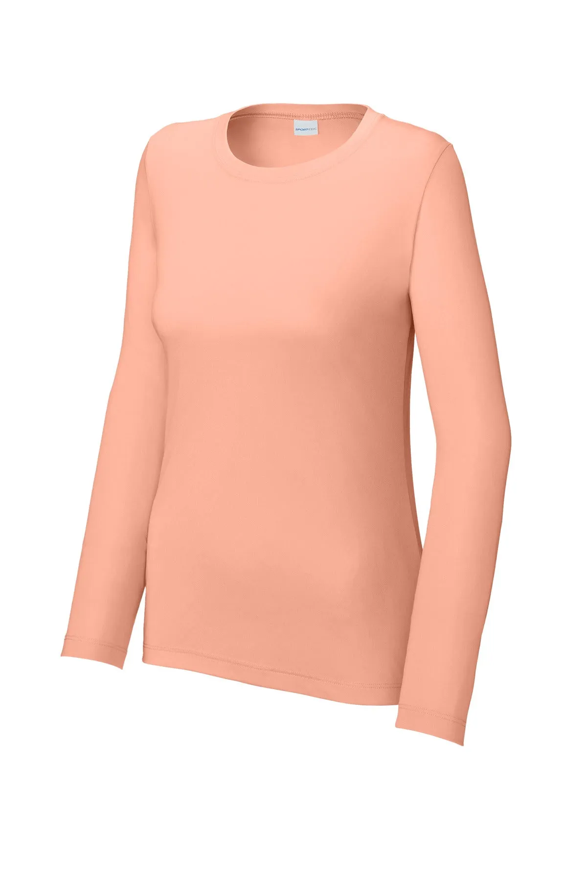 Sport-Tek Women's Posi-UV Pro Long Sleeve LST420LS Soft Coral