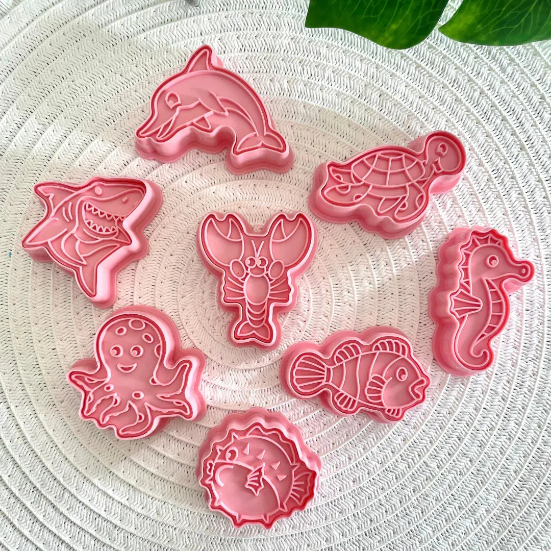 Stamper & Cutter Set - Sea Life