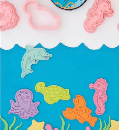 Stamper & Cutter Set - Sea Life