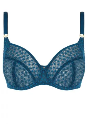 Starlight Side Support Balcony Bra - Poseidon -
