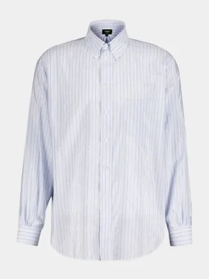 Striped Silk-Cotton Shirt