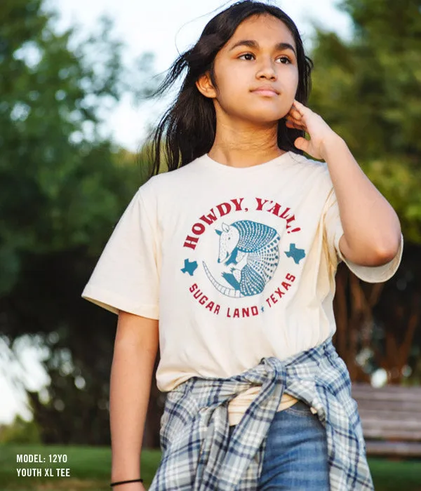 Sugar Land Armadillo Youth Tee
