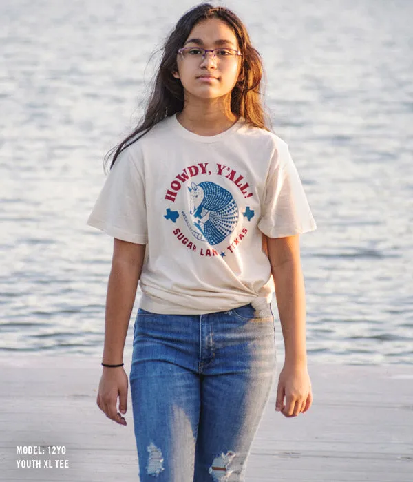 Sugar Land Armadillo Youth Tee