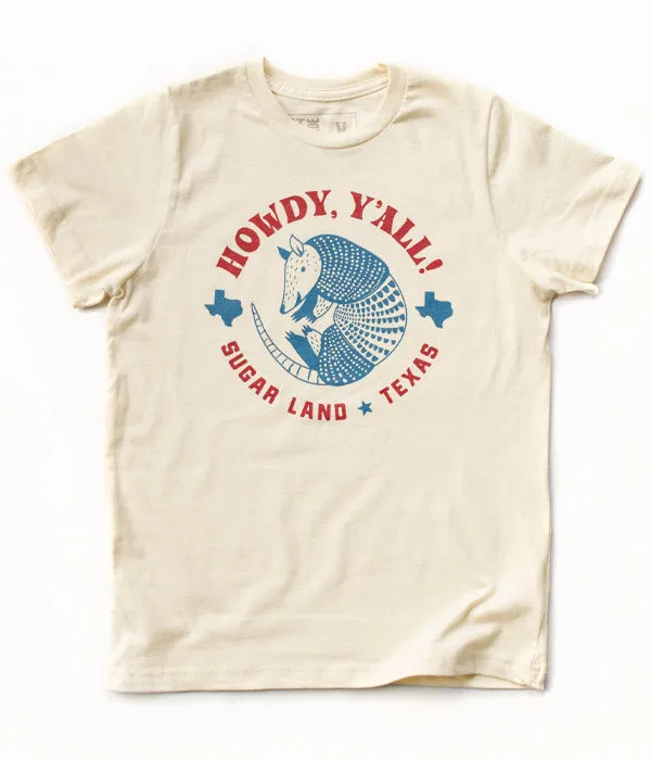 Sugar Land Armadillo Youth Tee