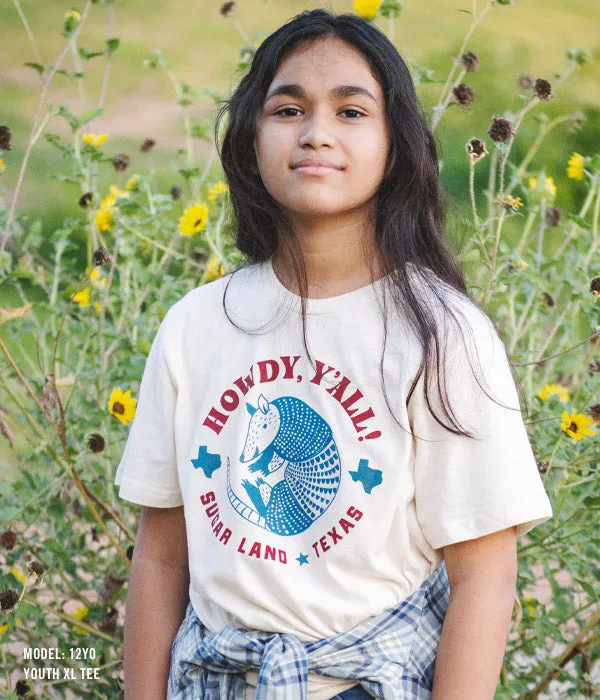 Sugar Land Armadillo Youth Tee