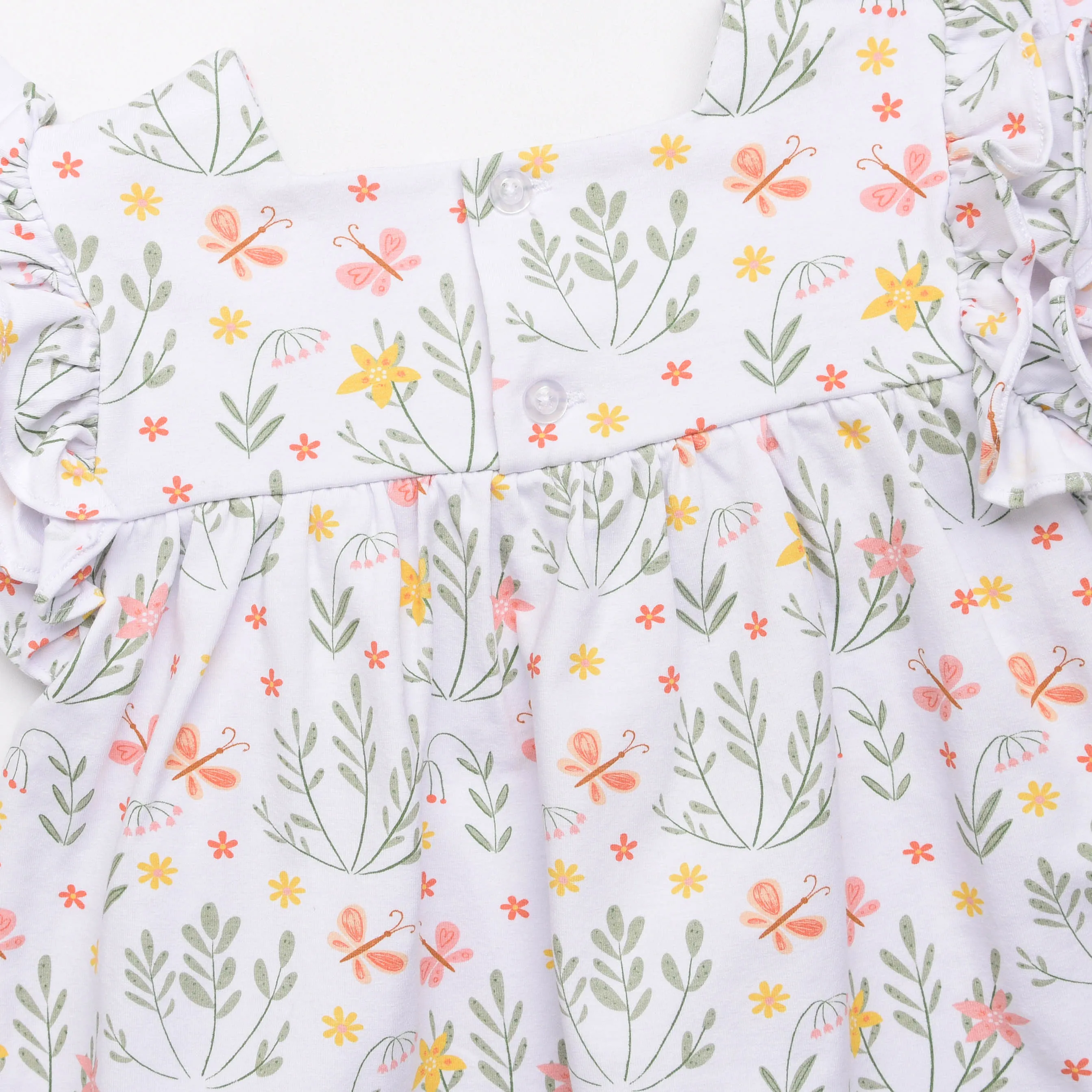 Summer Smiles Bloomer Set, White
