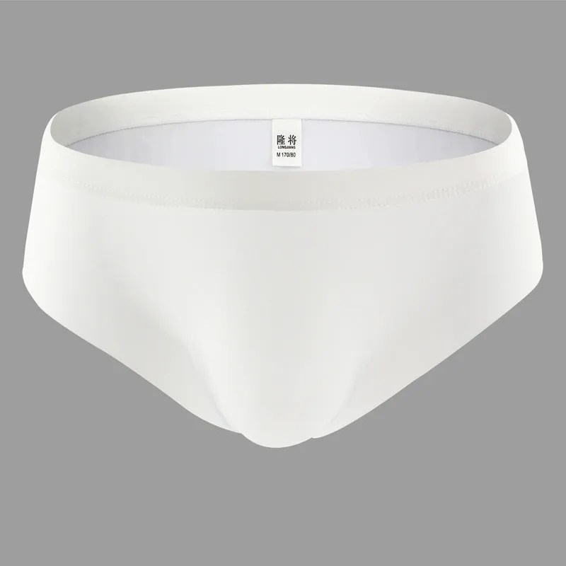 Summer Traceless Ice Silk Underwear Super Thin Men