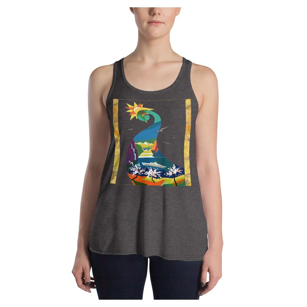 Swan Lake Racerback Tank