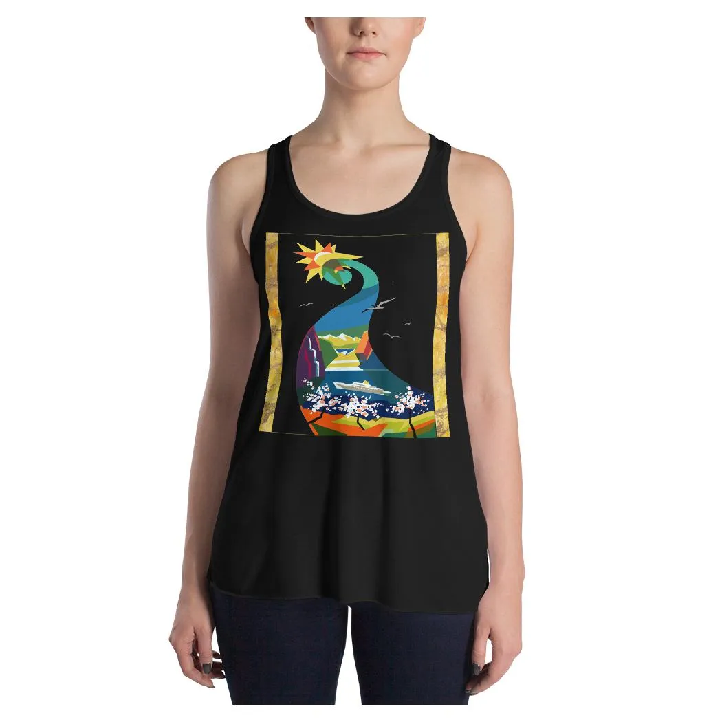 Swan Lake Racerback Tank