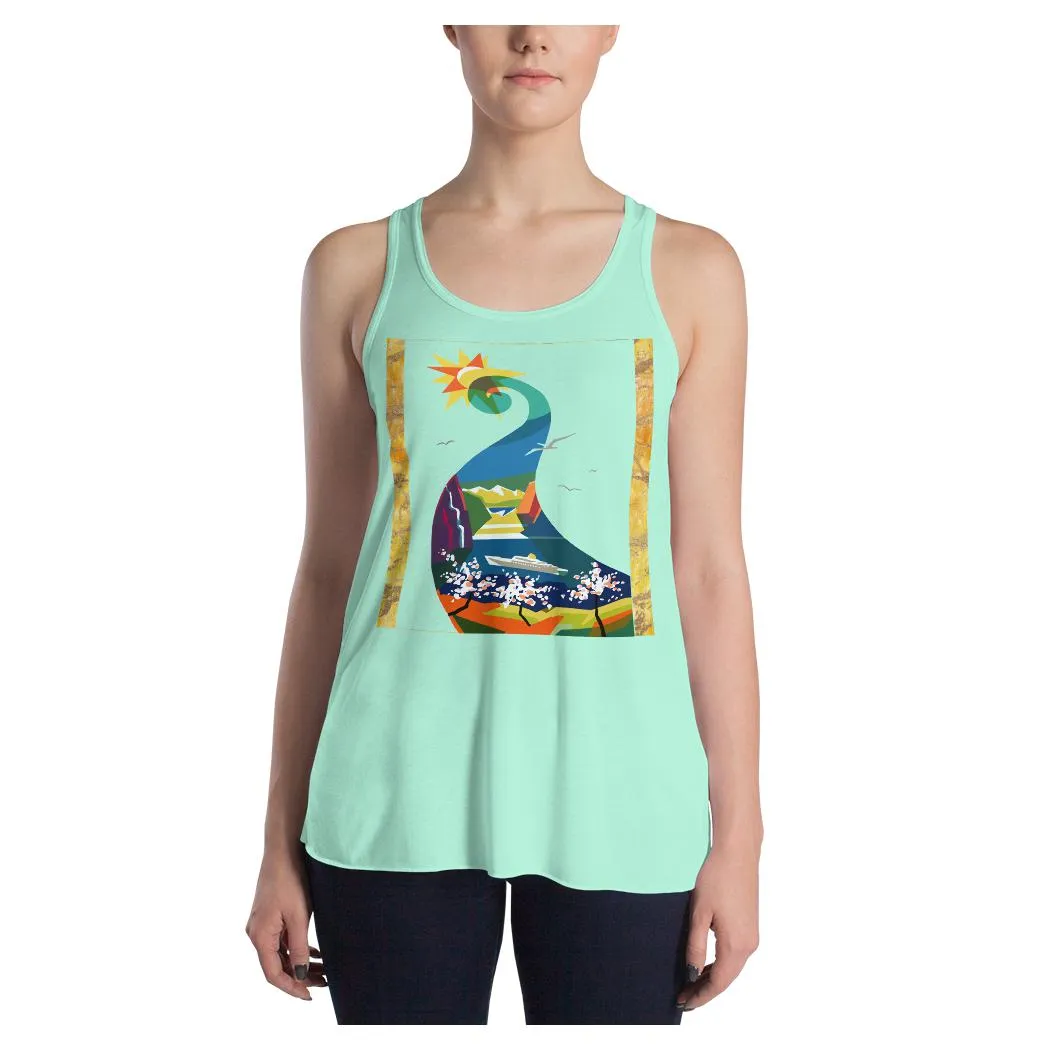 Swan Lake Racerback Tank