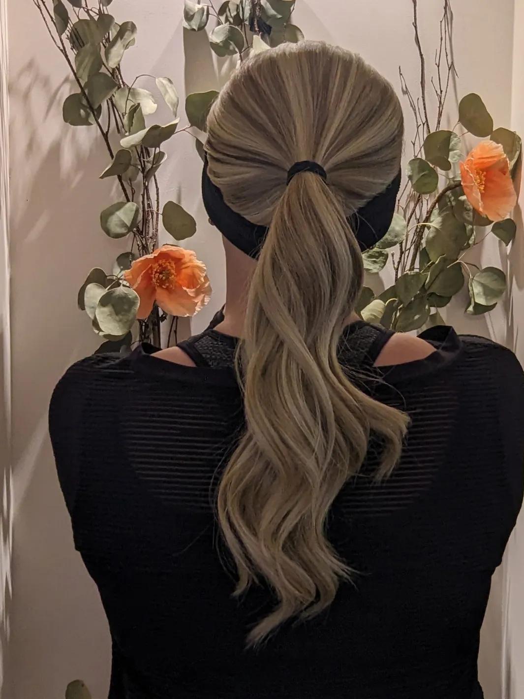 Synthetic Headband Wig | Beige Blonde | Hand-Tied