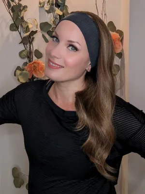 Synthetic Headband Wig | Light Brown | Hand-Tied