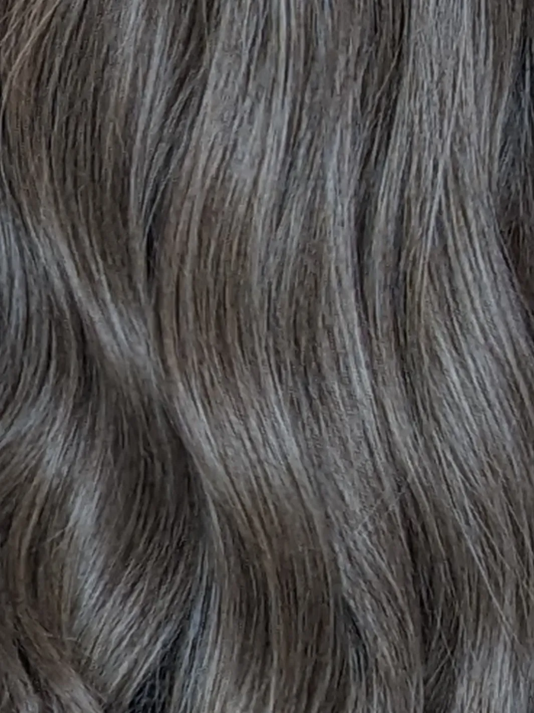 Synthetic Headband Wig | Light Grey | Hand-Tied