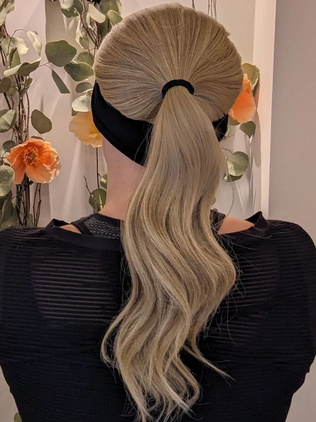 Synthetic Headband Wig | Natural Blonde | Hand-Tied