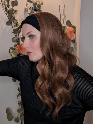 Synthetic Headband Wig | Natural Red | Hand-Tied