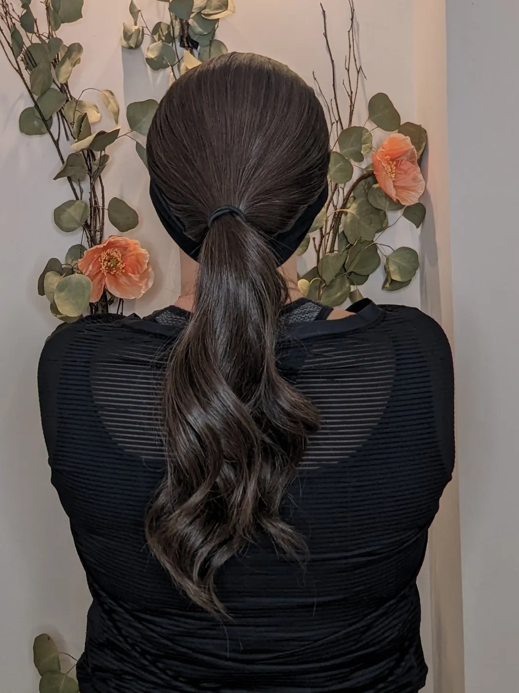 Synthetic Workout Wig | Dark Brown | Hand-Tied