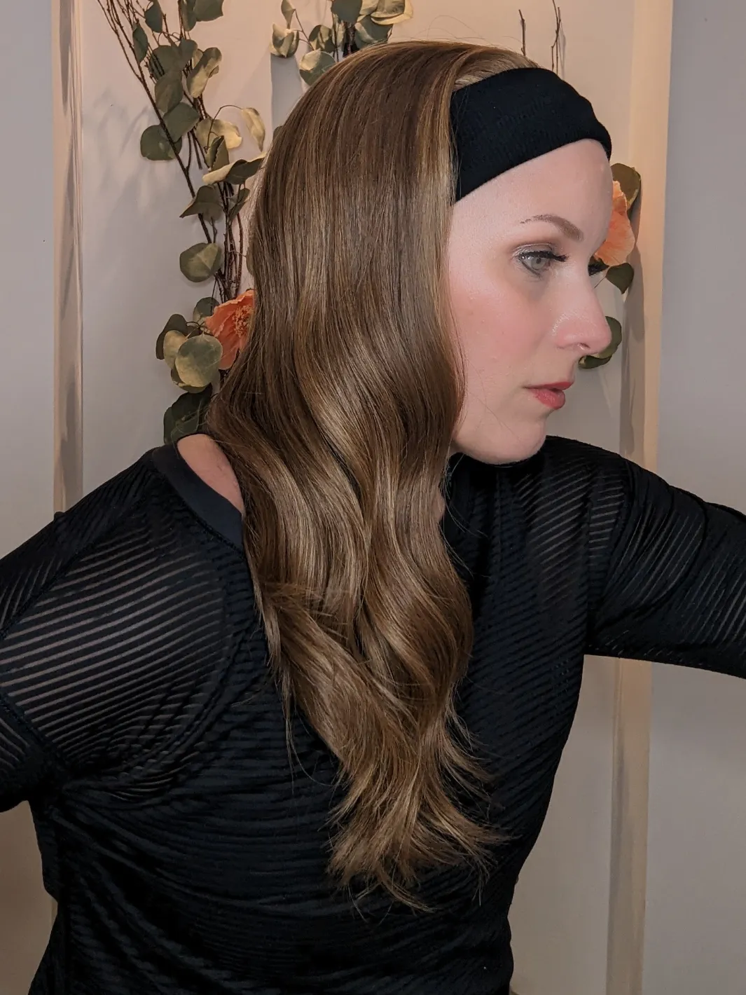 Synthetic Workout Wig | Light Brown | Hand-Tied