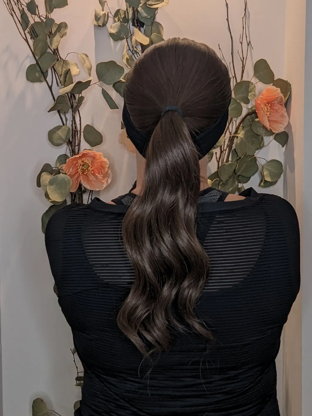 Synthetic Workout Wig | Medium Brown | Hand-Tied