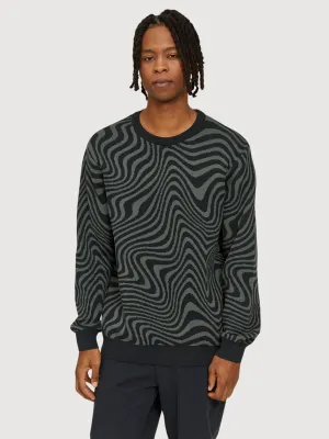 Tardun Men Jumper Black/Bottle | Mazine