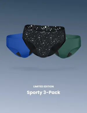 Teen Light Leakproof No-Show Bikini 3-Pack
