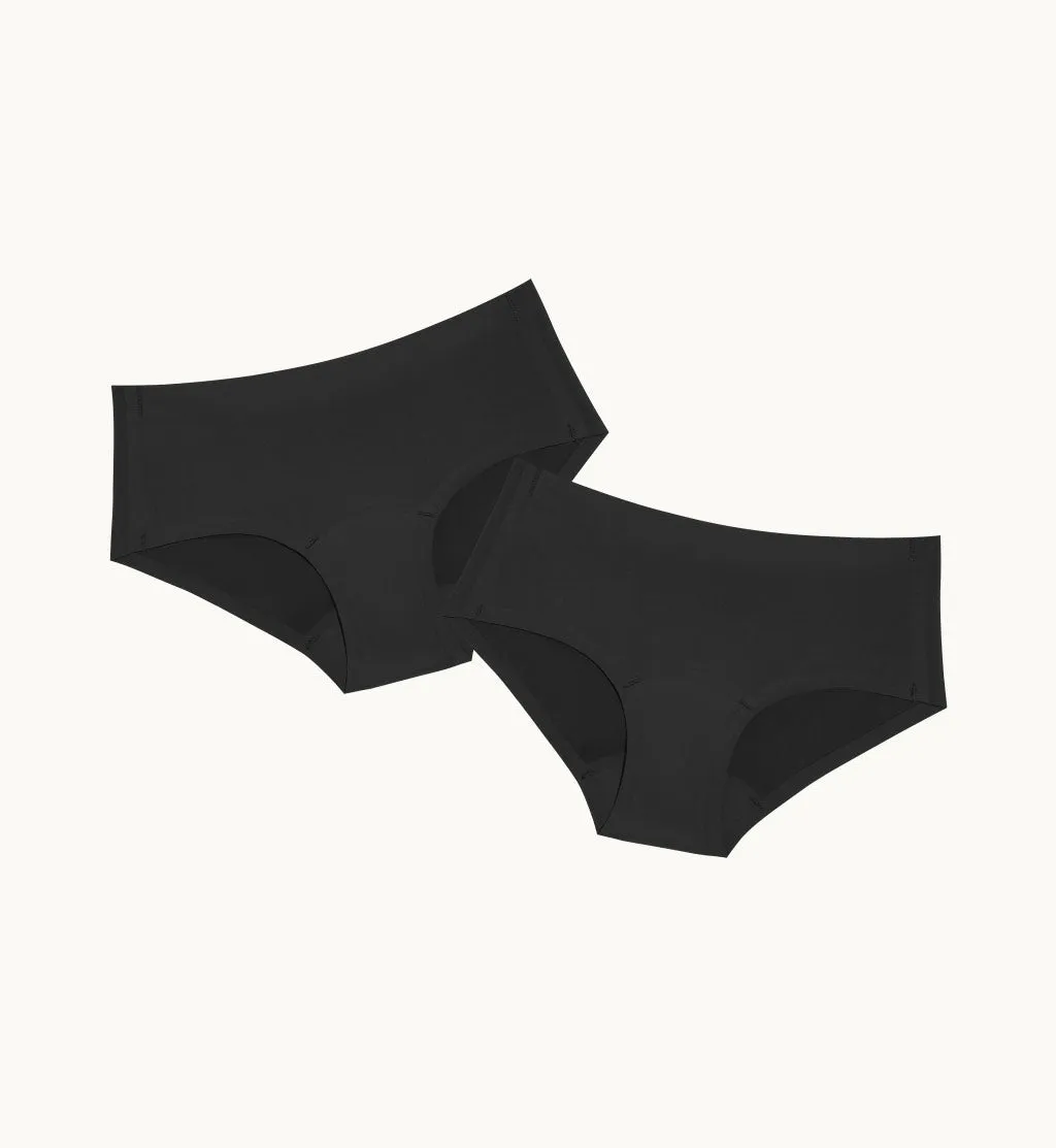 Teen Light Leakproof No-Show Boyshort 2-Pack