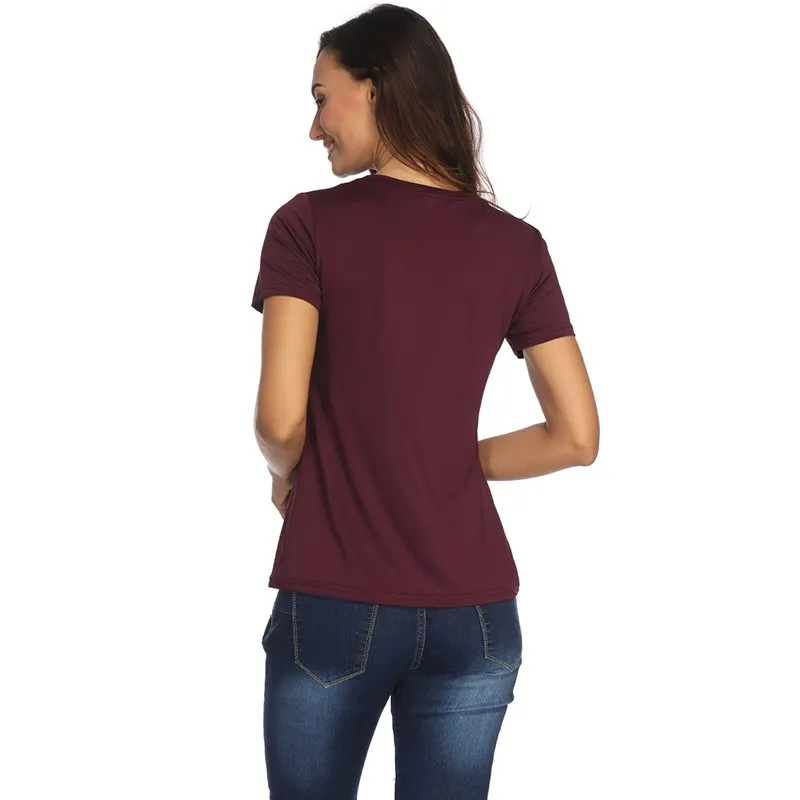 Thanksgiving T-Shirt | MAMA needs a beer | Women's O neck Top Tee
