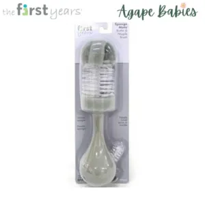 THE FIRST YEARS Double Sponge Bottle Brush Grey