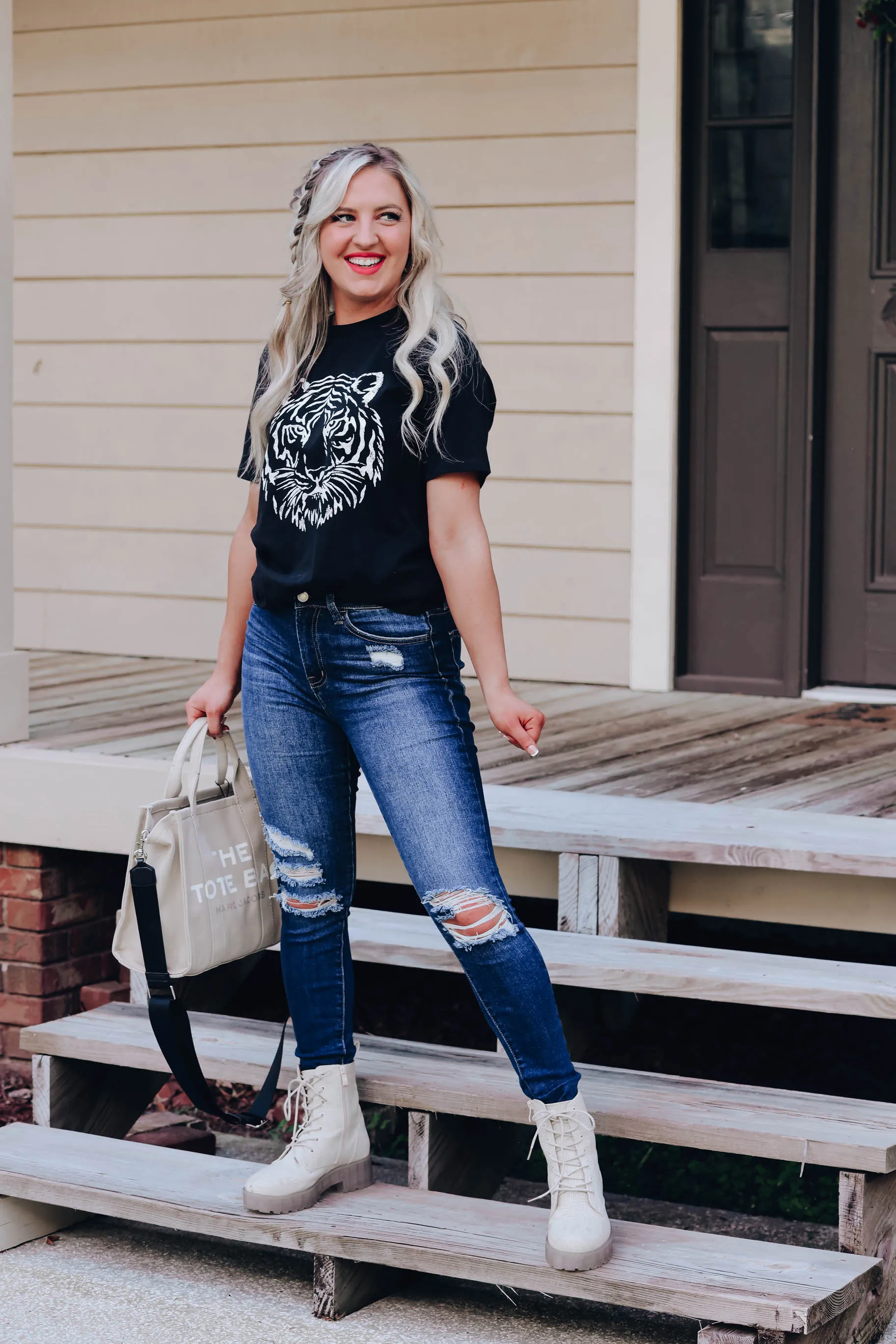 Tiger Head Graphic Tee