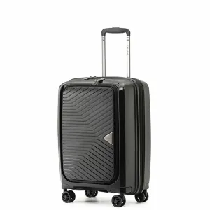 Tosca Space X 55cm Laptop Suitcase Black