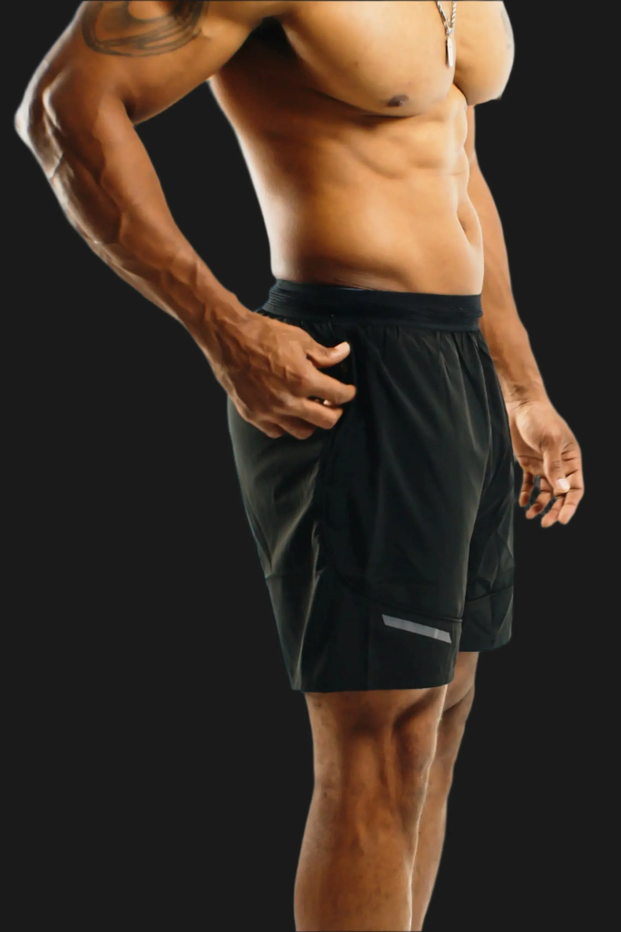 Total War Battle Shorts- Midnight Black