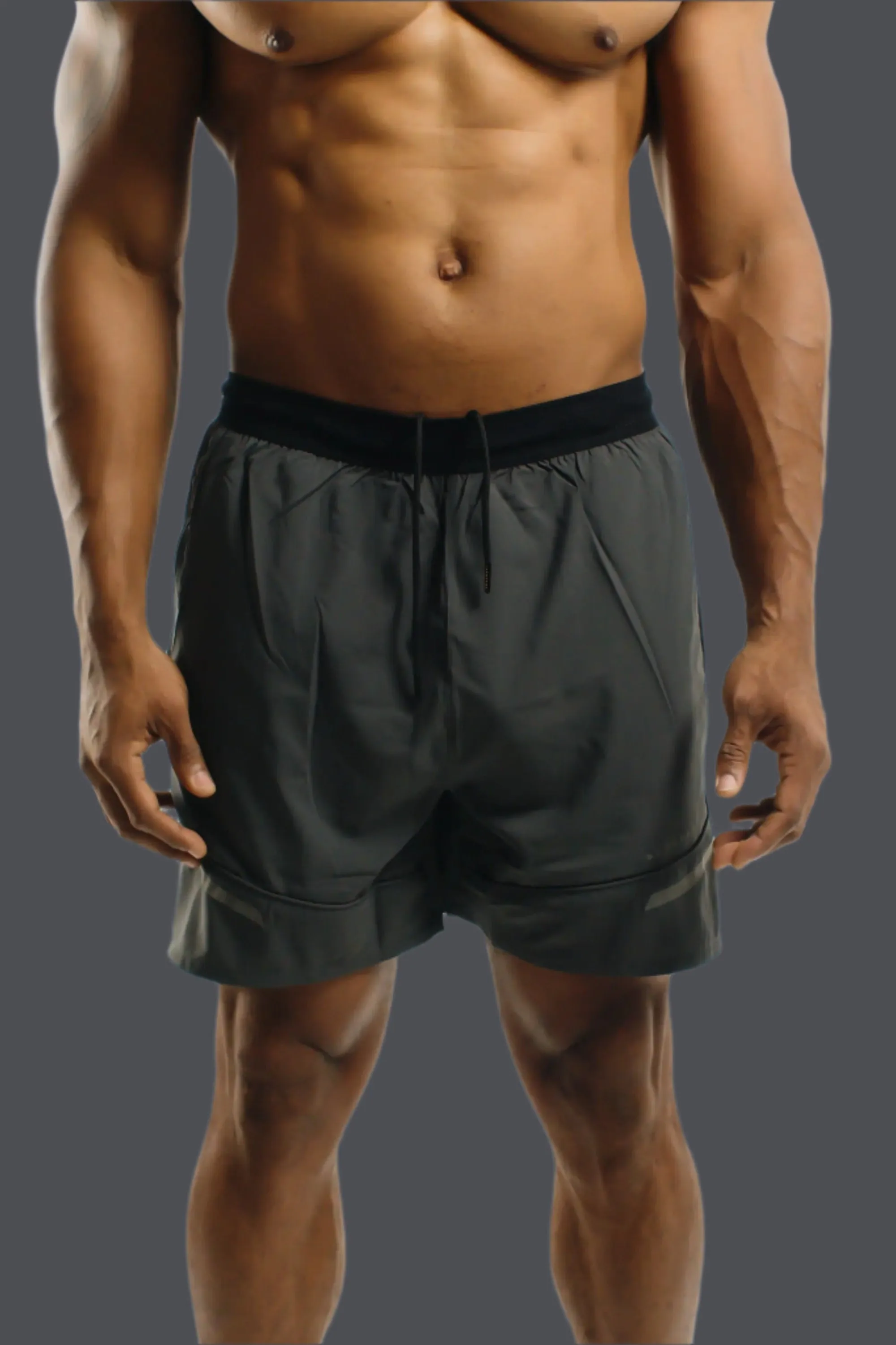 Total War Battle Shorts- Storm Grey