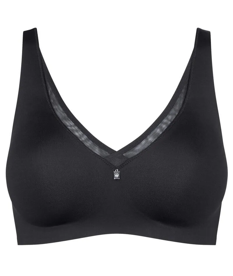 Triumph True Shape Sensation Minimiser Wire-free Bra - Black