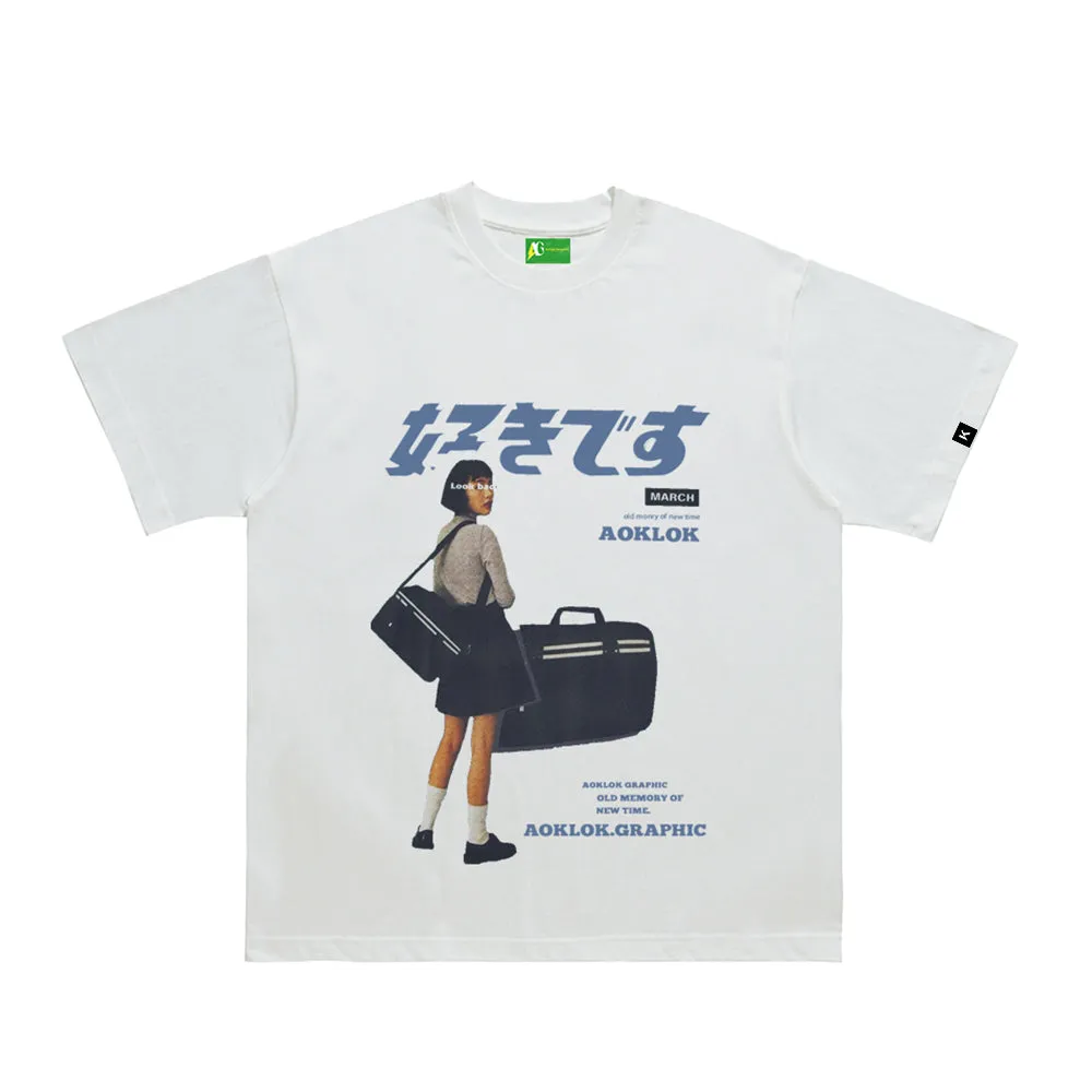 ⚡Urban "好きです" Japanese Graphic Tees
