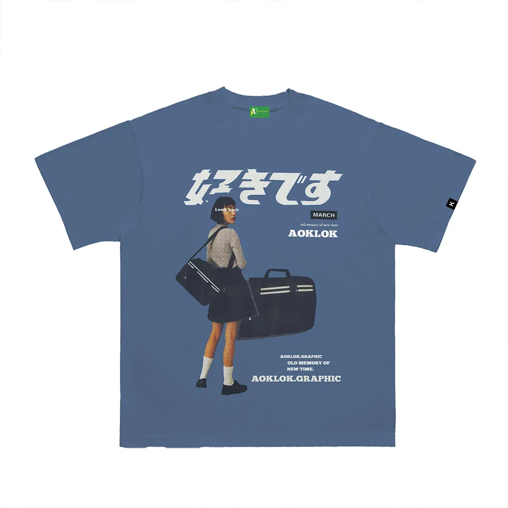 ⚡Urban "好きです" Japanese Graphic Tees
