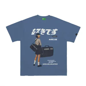 ⚡Urban "好きです" Japanese Graphic Tees