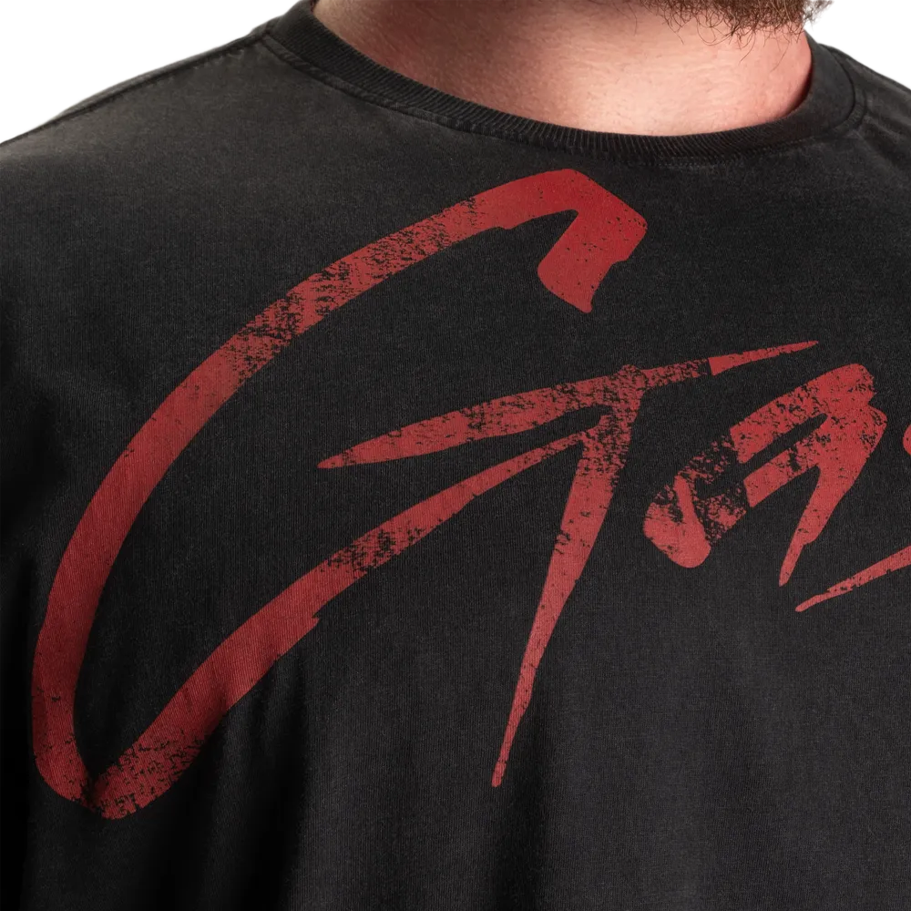Vintage Original Tee, Washed Black/Red