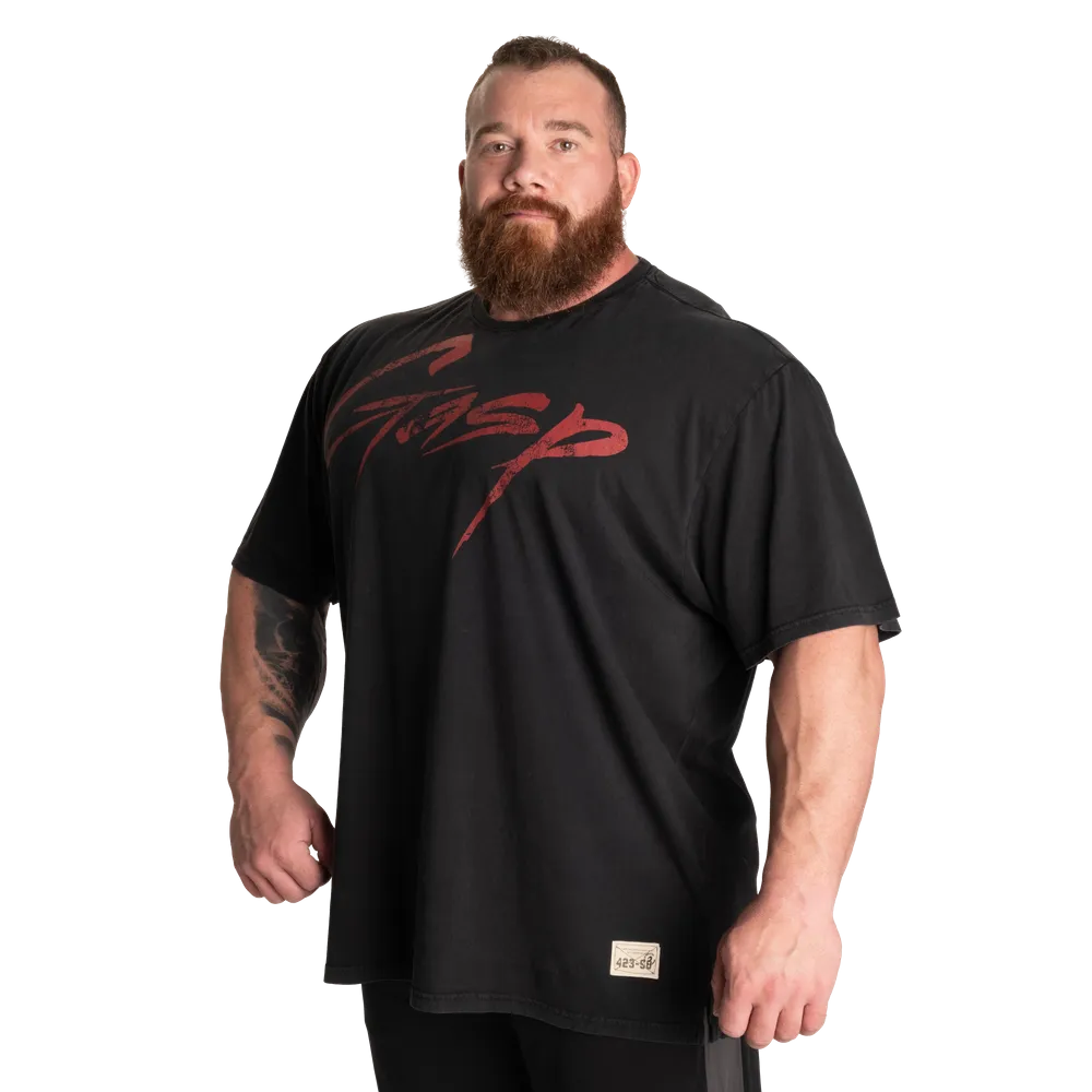 Vintage Original Tee, Washed Black/Red