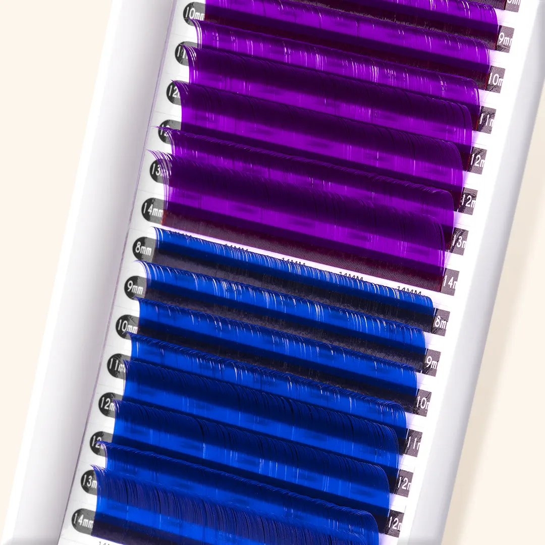Violet/ Blue Mayfair Lashes