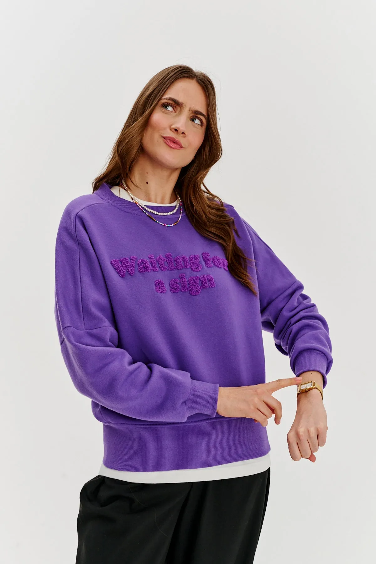 Waiting For A Sign sweatshirt