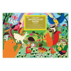 Watercolor Pad - Woodland Rainbow