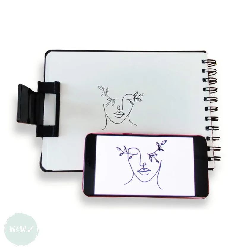 WATERCOLOUR PAPER - Hardback Book - SPIRAL BOUND -- VIVIVA COLORS  - EASY-SKETCH - A5 Landscape & Mirror