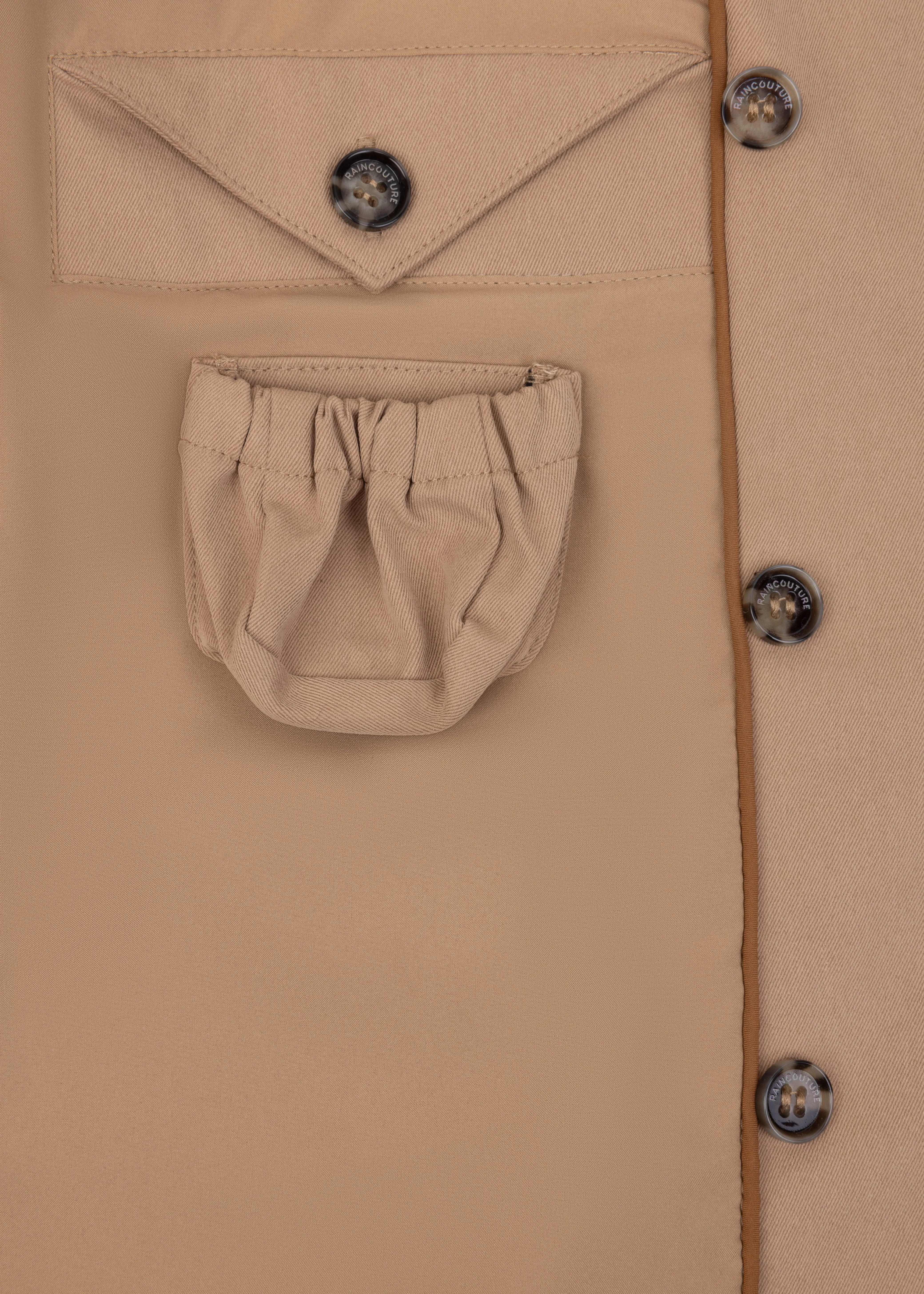 Waterproof Straight Fit Trenchcoat  | Camel