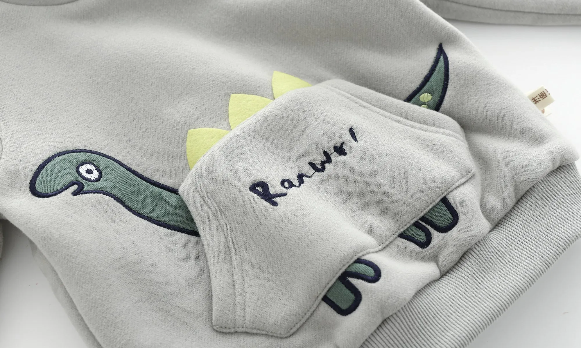 Wear it alone Dinosaur Hooded SweatShirt