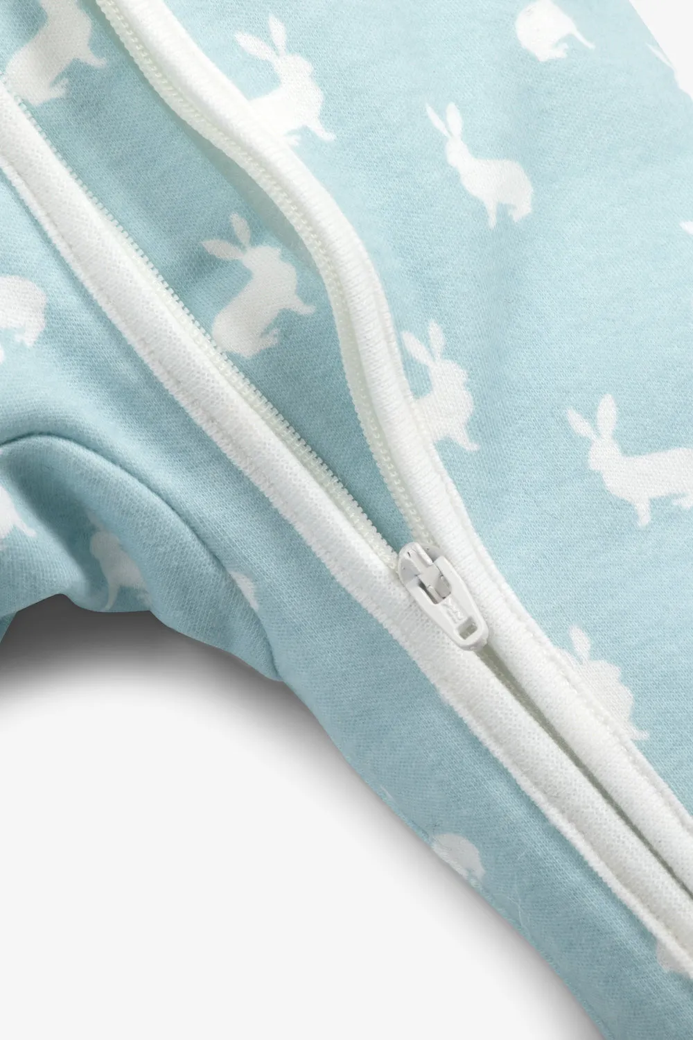 Welcome Little Baby Gift Set, sky blue hare print