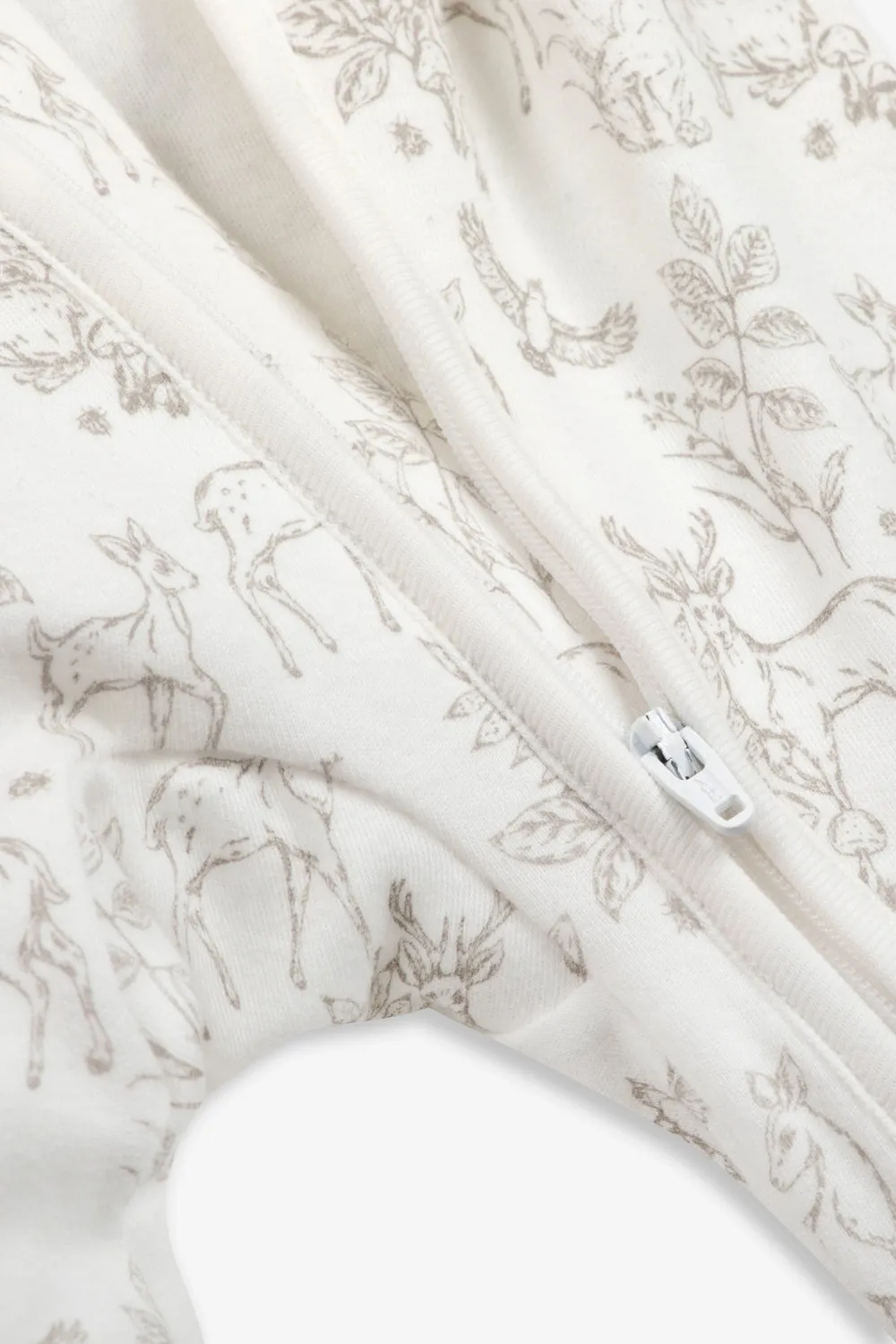 Welcome Little Baby Gift Set, white woodland print