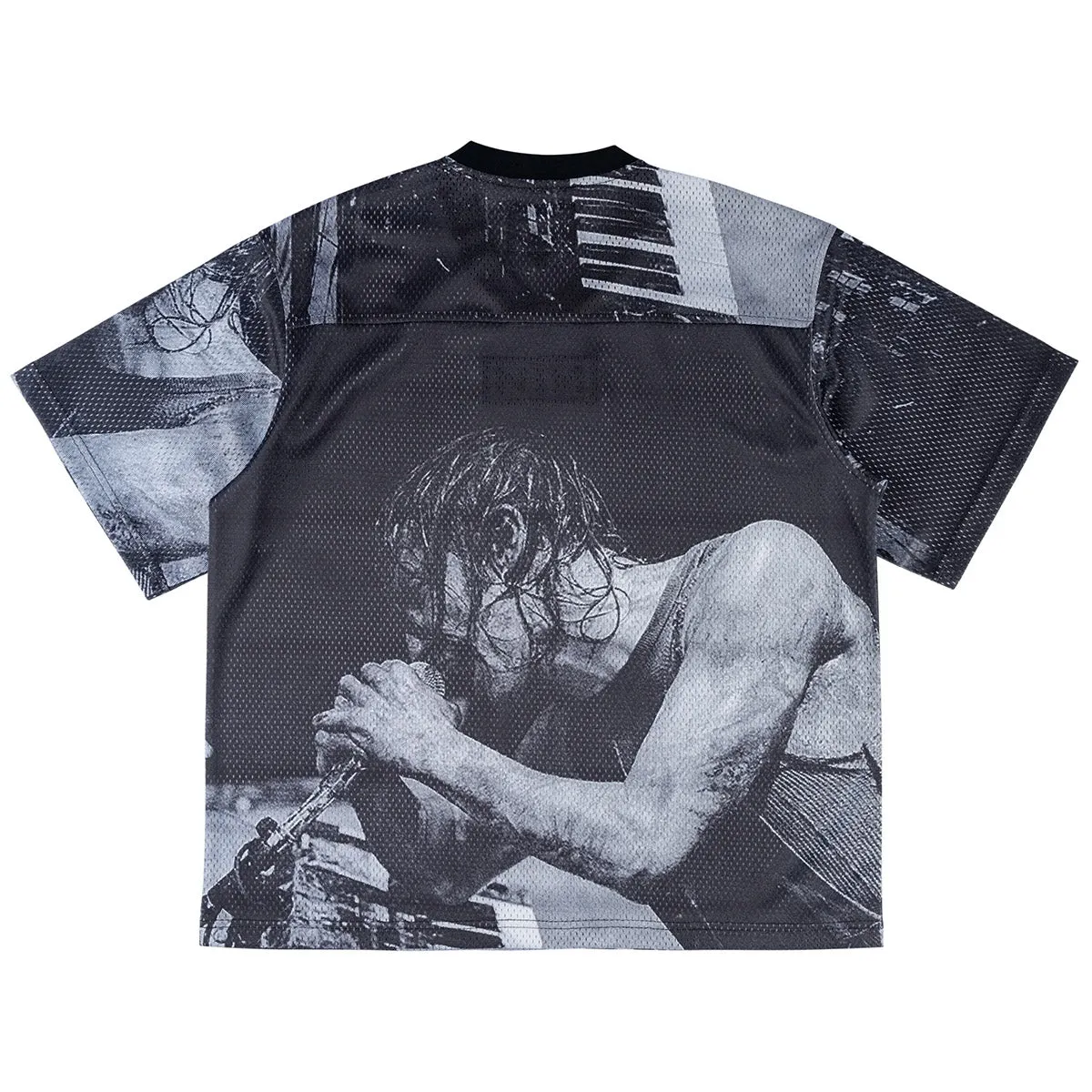 Welcome - X Nine Inch Nails Closer Mesh Football Jersey