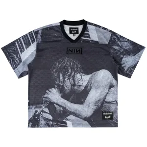 Welcome - X Nine Inch Nails Closer Mesh Football Jersey