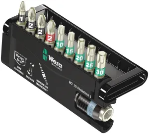 Wera 05071110001 Bit-Check 10 Stainless 1, 10 pieces