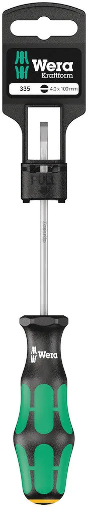 Wera 05100042001 335 SB Slotted screwdriver, 0.6 x 3.5 x 100 mm