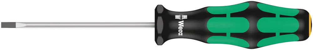 Wera 05110001001 335 Screwdriver for slotted screws, 0.5 x 3 x 80 mm